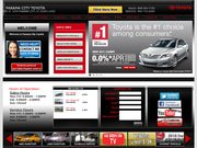 City Toyota – Used Car Department Website