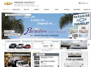 Paradise Chevrolet Website