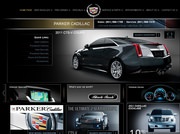Parker Cadillac Website
