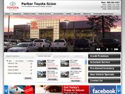 Parker Toyota Coeur Dalene Customers Website