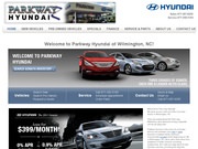 Parkway Hyundai Website