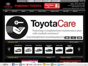 Parkway Toyota Website