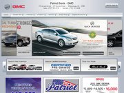 Patriot Buick GMC Website