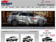 Patriot GMC Buick Website