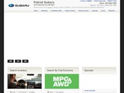 Patriot Subaru Website