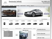Peninsula Infiniti Website