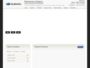 Peninsula Subaru Website