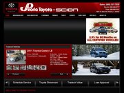 Peoria Toyota Website