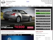 Performance Nissan Website