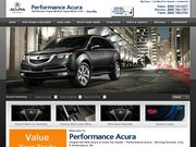 Performance Acura Website