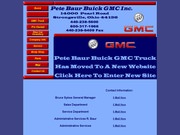 Pete Baur Buick GMC Website