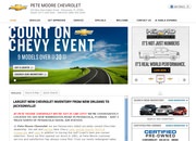 Moore Pete Chevrolet Website