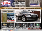 Peters Chevrolet-Chrysler Jeep Website