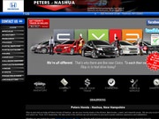 Peters Auto Sales Honda Website