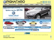 Pignataro Volkswagen Website
