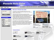 Pinnacle Auto Wholesale Website