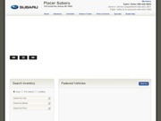 Pontiac-Placer Subaru Website