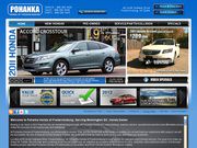 Pohanka Honda-Fredericksburg Website