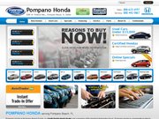Pompano Honda Website