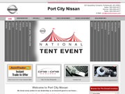 Port City Nissan Website