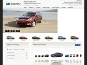 Port Motors Lincoln Subaru Website