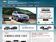 Premiere Chevrolet Website