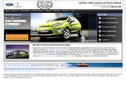 Premier Ford Lincoln Website