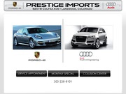 Prestige Imports Website