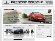 Prestige Porsche Website