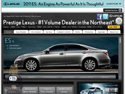 Prestige Lexus Website