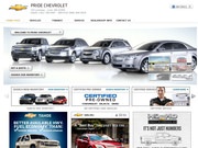 Pride Chevrolet Pontiac Website