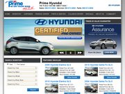 Prime Hyundai Website
