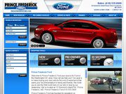 Prince Frederick Ford Auto Website