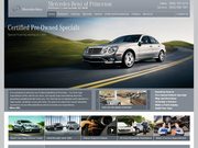 Mercedes of Princeton Website