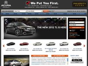 Riddle Acura Website