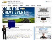 Priority Chevrolet Website