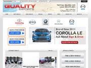 Quality Imports Mercedes Website