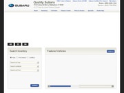 Subaru Quality Subaru Website