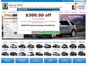 Quirk Buick GMC Website