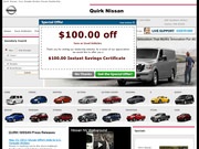Quirk Nissan Co Website