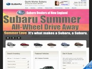 Quirk Works Subaru Website