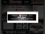 Raceway Chrysler Jeep Dodge Website