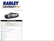 Radley Chevrolet Website