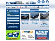 Ramsey Mitsubishi Website
