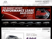 Ramsey Infiniti Website