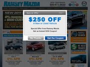 Ramsey Mazda Website