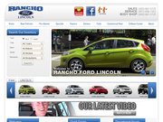 Rancho Ford Lincoln Website