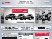 Randy Marion Buick GMC Website