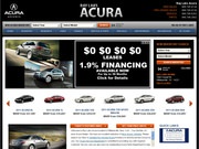 Acura of Amherst Website