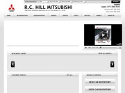 R C Hill Mitsubishi-Deland Website
